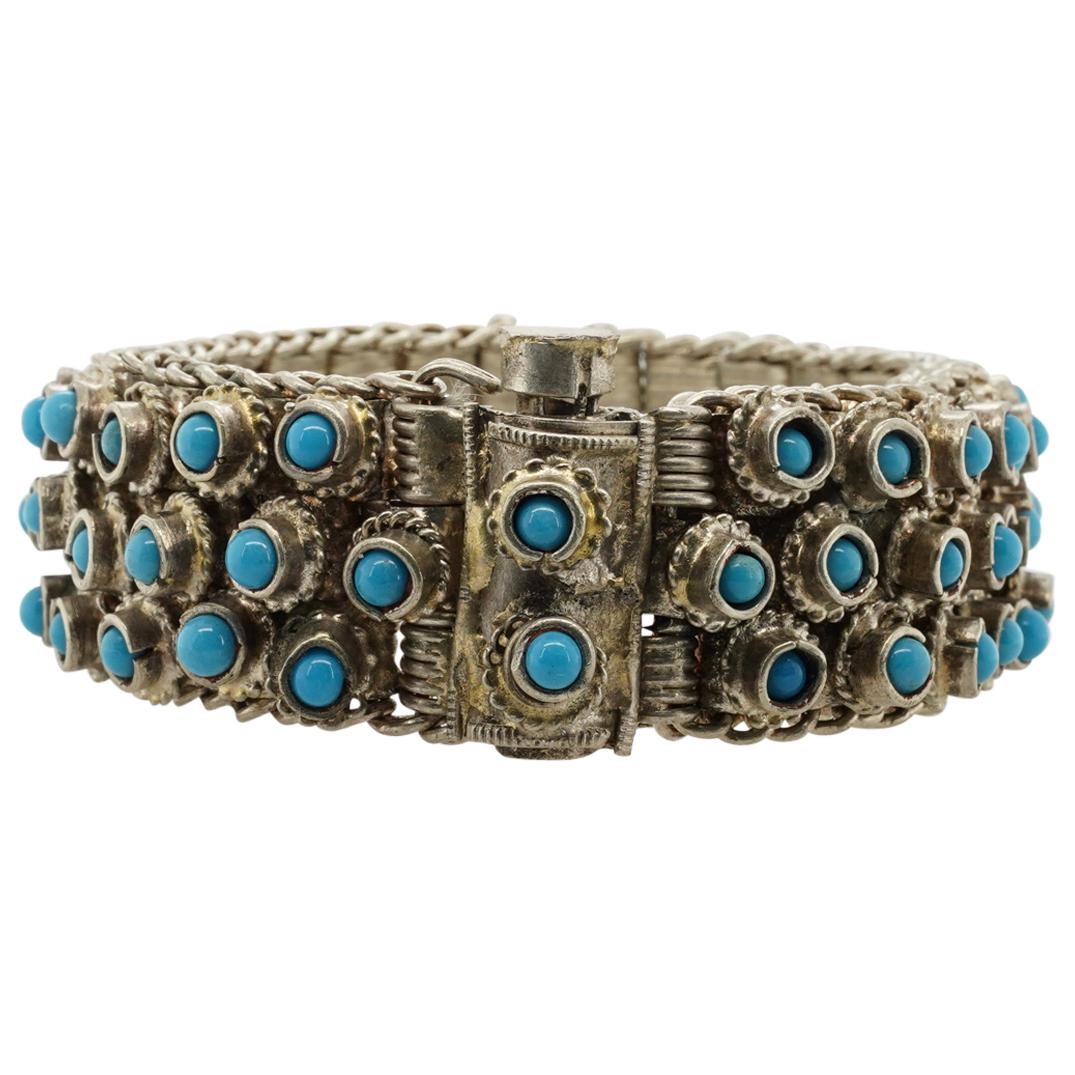 Ottoman Sterling Silver Bracelet (1 of 4)