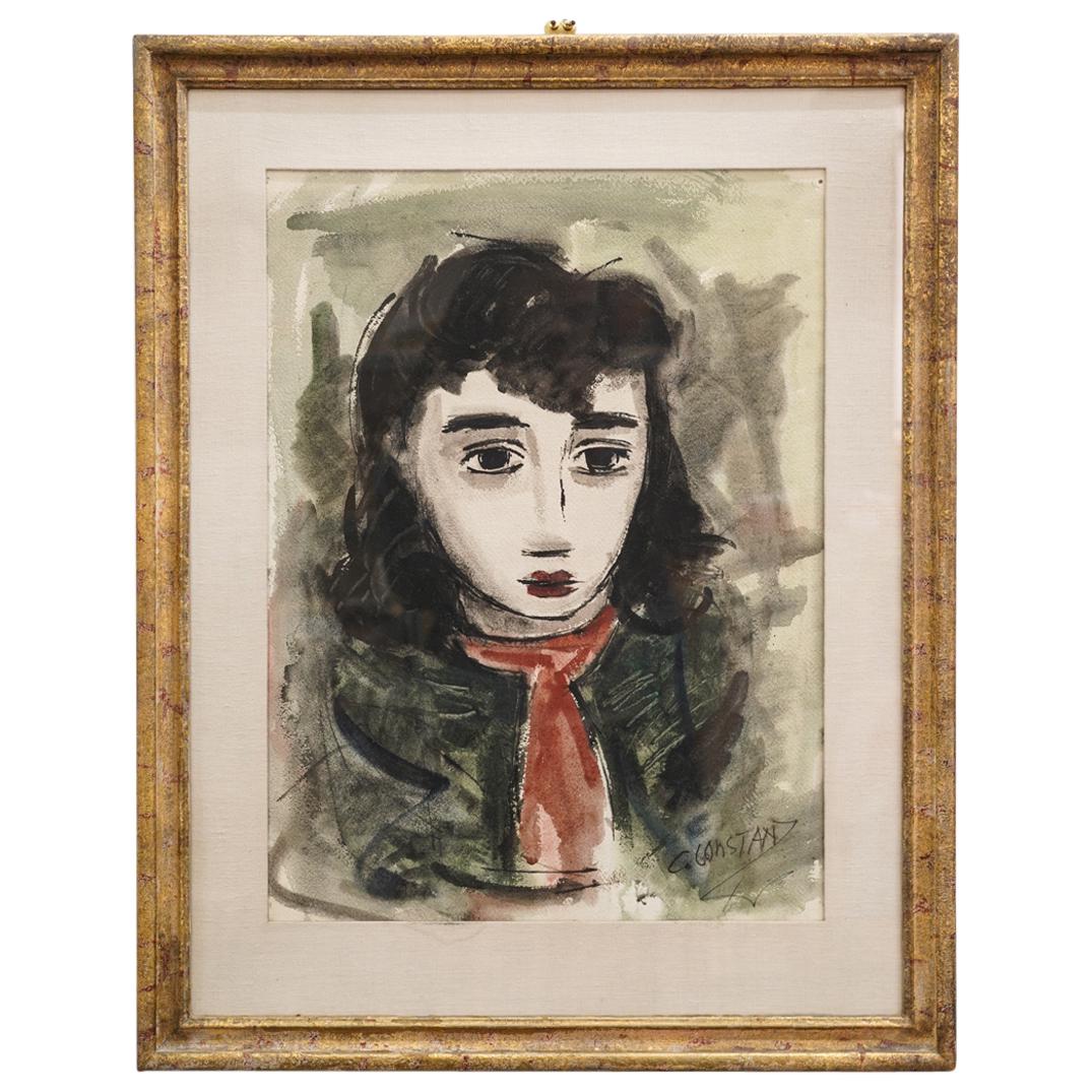 George J. Zachary Constant (American, 1892-1978) Watercolor On Paper (1 of 4)