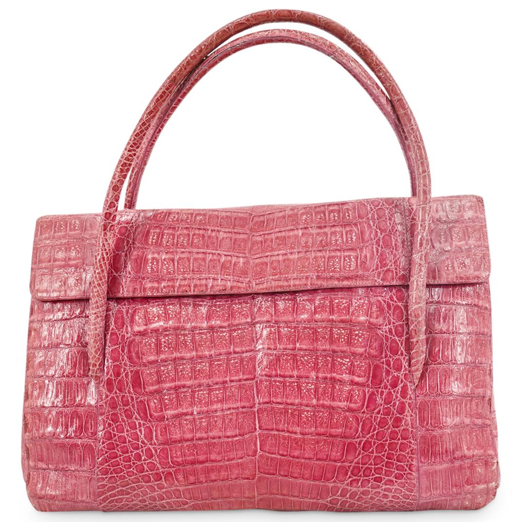 Vintage Nancy Gonzalez Genuine Crocodile Skin Handbag (1 of 6)