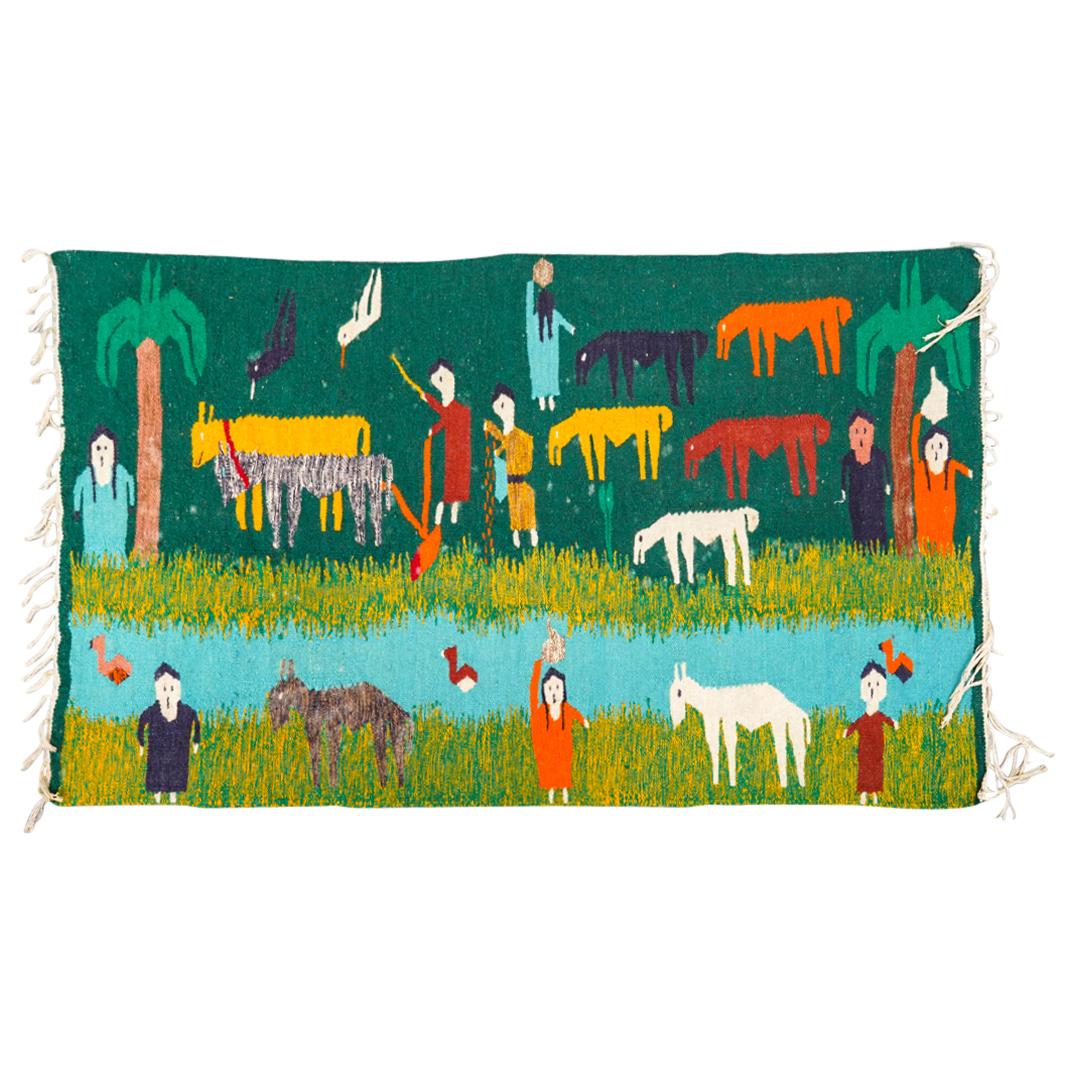 Woven Peruvian Blanket (1 of 4)