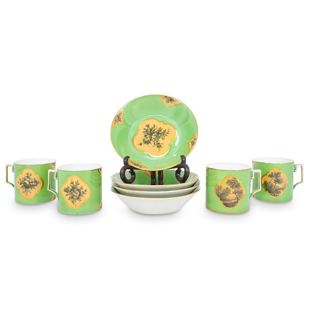 (8Pc) Antique Royal Vienna Porcelain Tea Service (1 of 9)