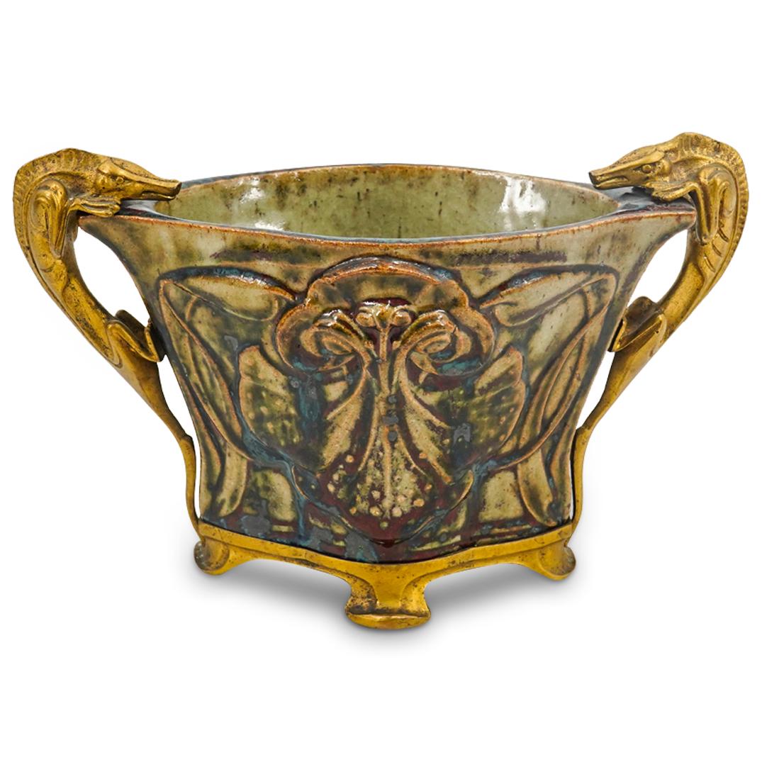Pierre-Adrien Dalpayrat (1844-1910) Art Nouveau Vase (1 of 7)