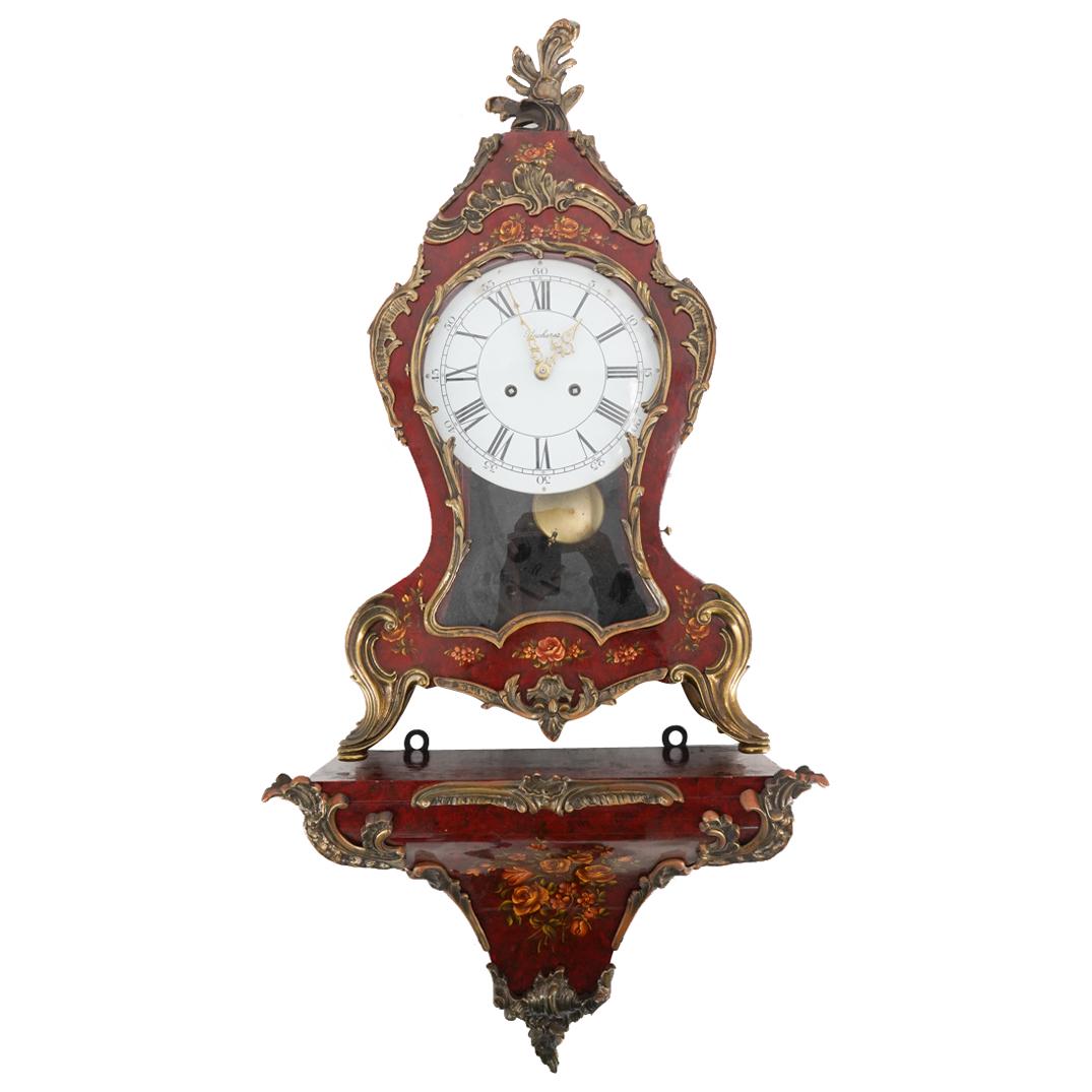 Bucherer Mantle Clock & Wall Bracket (1 of 9)