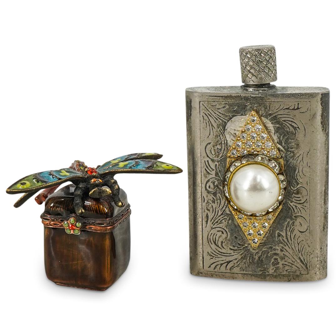 (2 Pc) Kristabella And Jay Strongwater Designer Vessels (1 of 7)