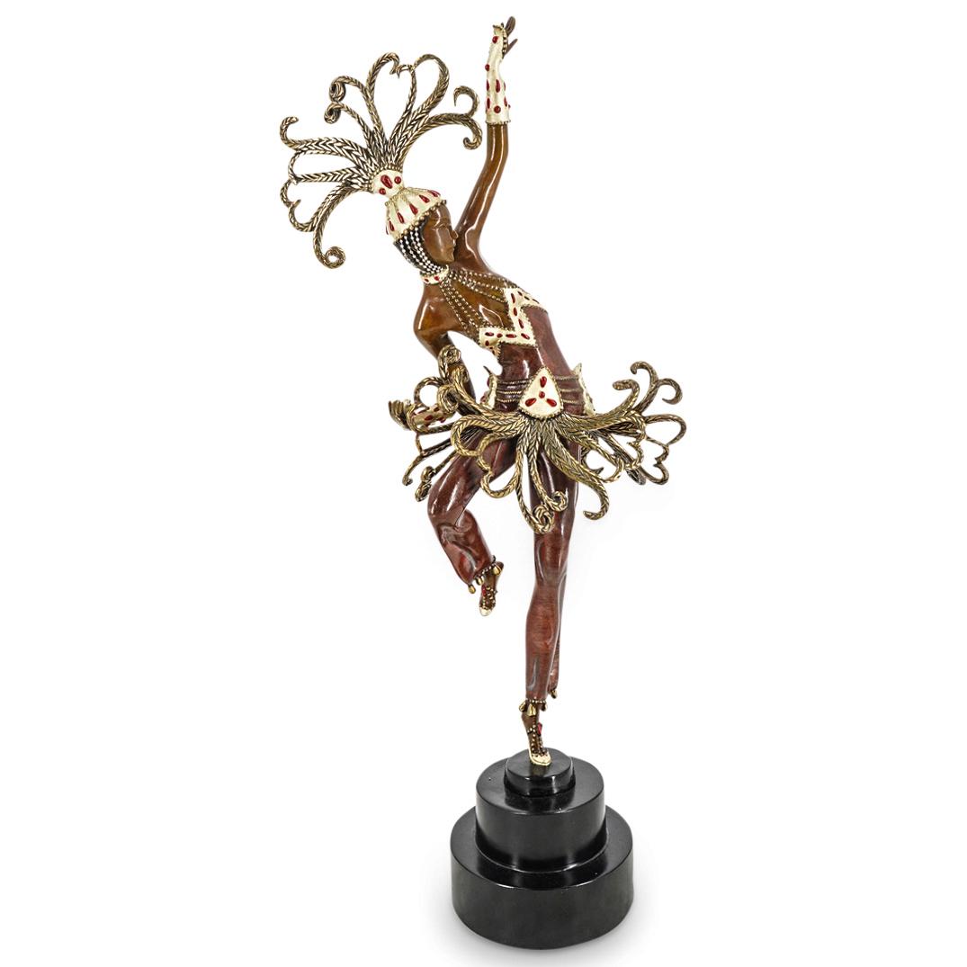 Romain (Erte) De Tirtoff "Fire Dancer" Bronze (1 of 6)