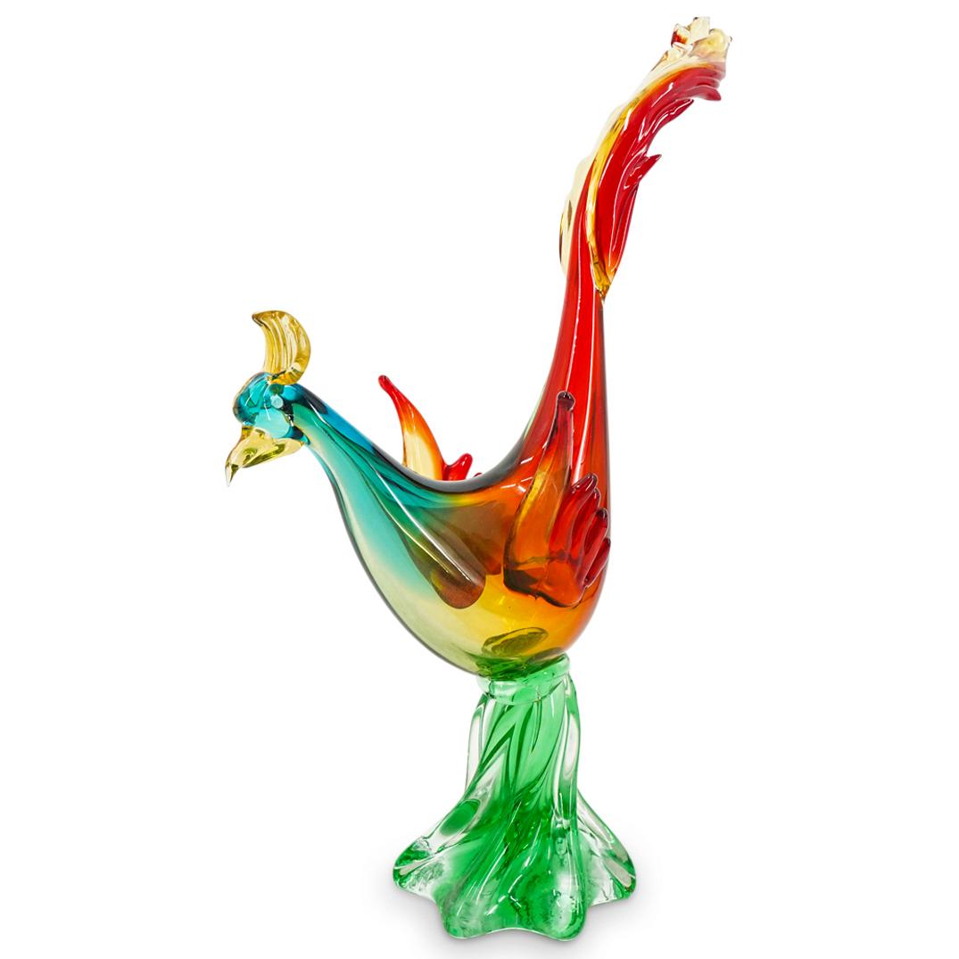 Murano Glass Pheasant Sculpture (1 of 6)