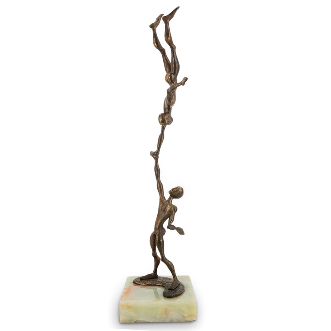 Editioned Bronze Acrobat Sculpture (1 of 8)
