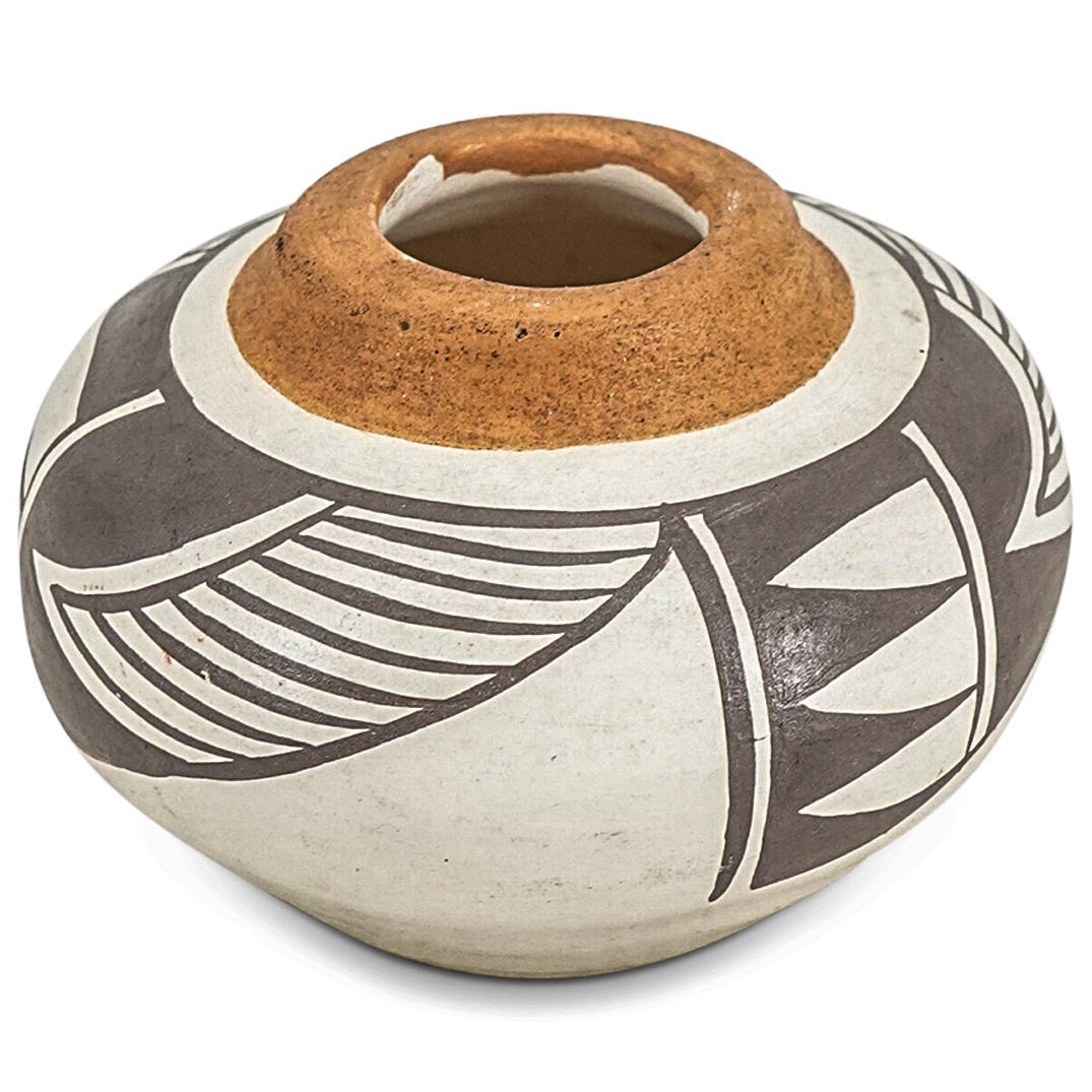 Stella Teller (Native American, b. 1929) Pottery Bud Vase (1 of 4)