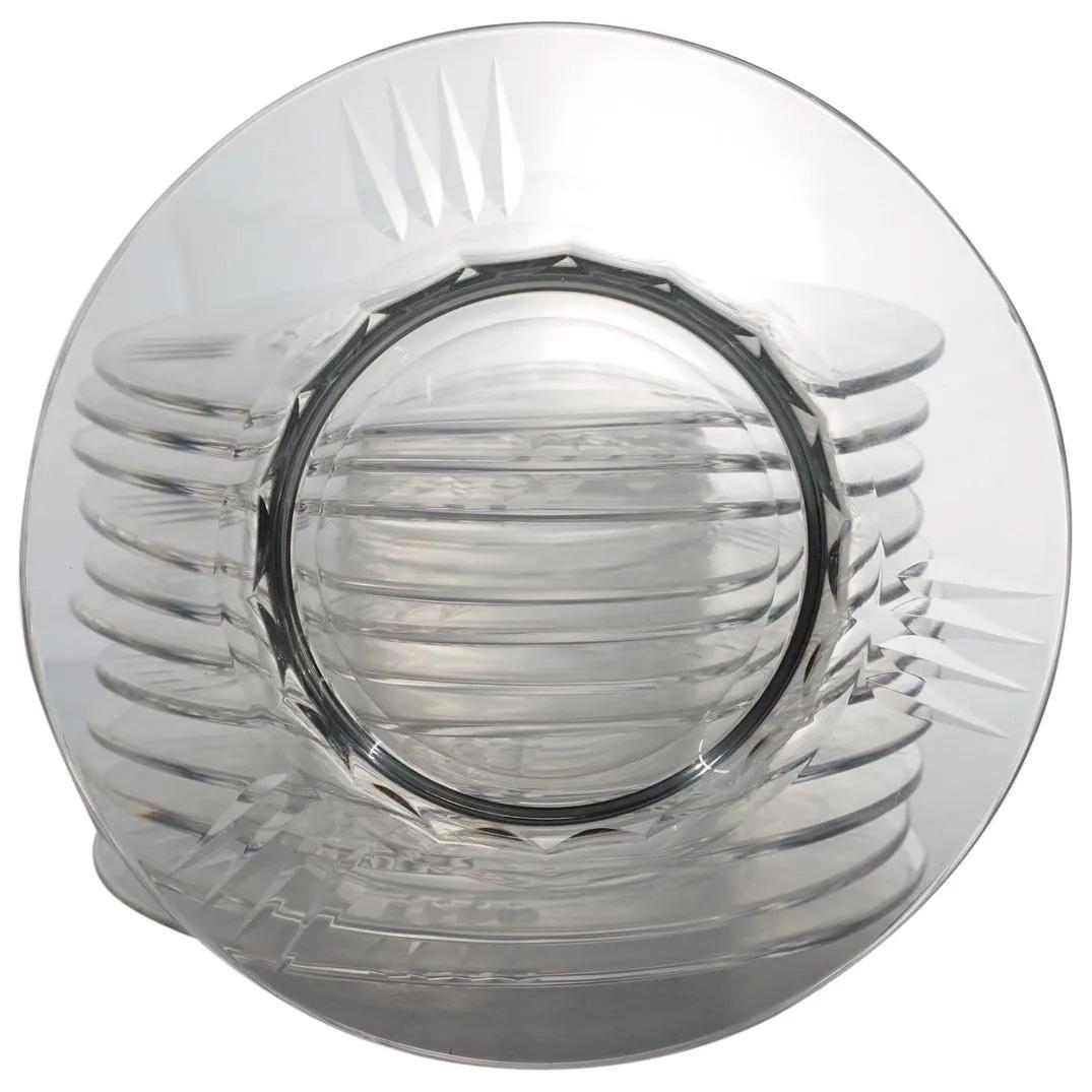 (12 Pc) Val St. Lambert Crystal "Nestor Hamlet" Plates (1 of 1)