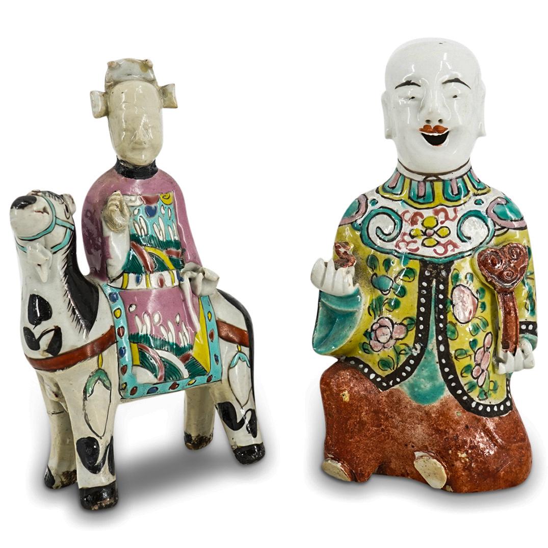 (2Pc) Antique Chinese porcelain Figures Mar 21, 2023 Akiba