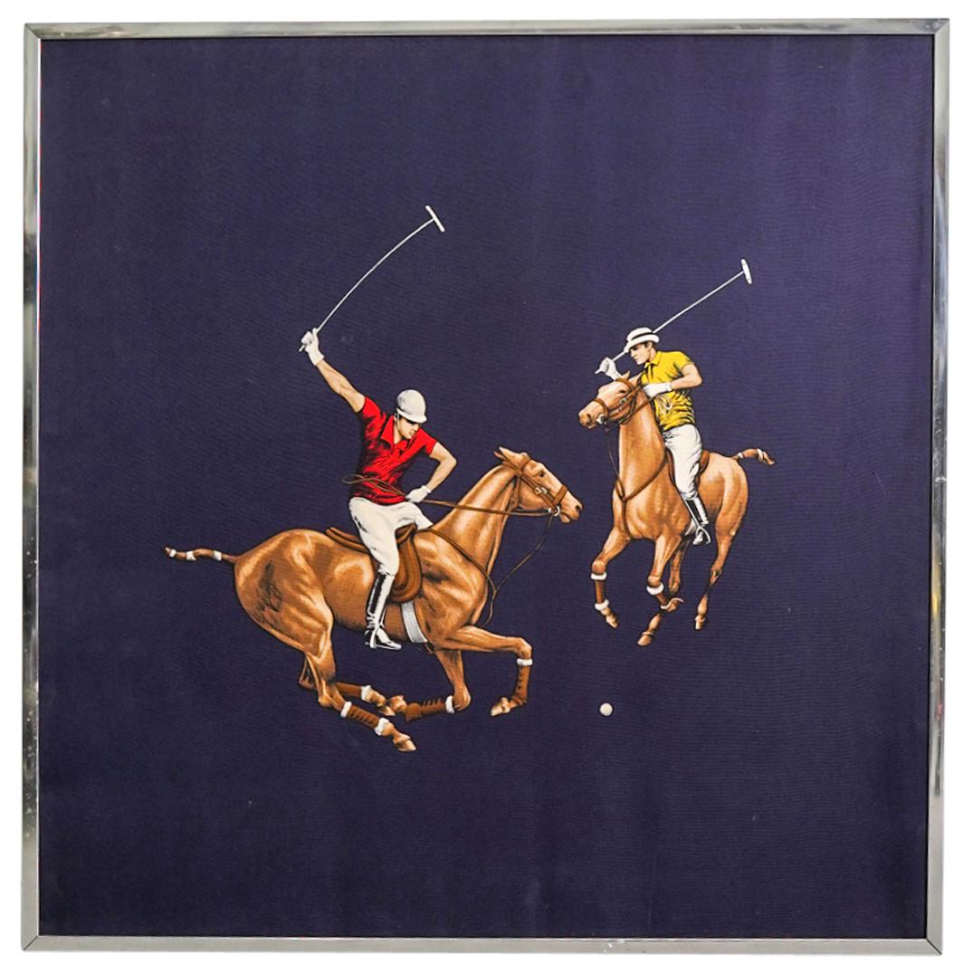 Polo Ralph Lauren Print on Silk Wall Art (1 of 6)