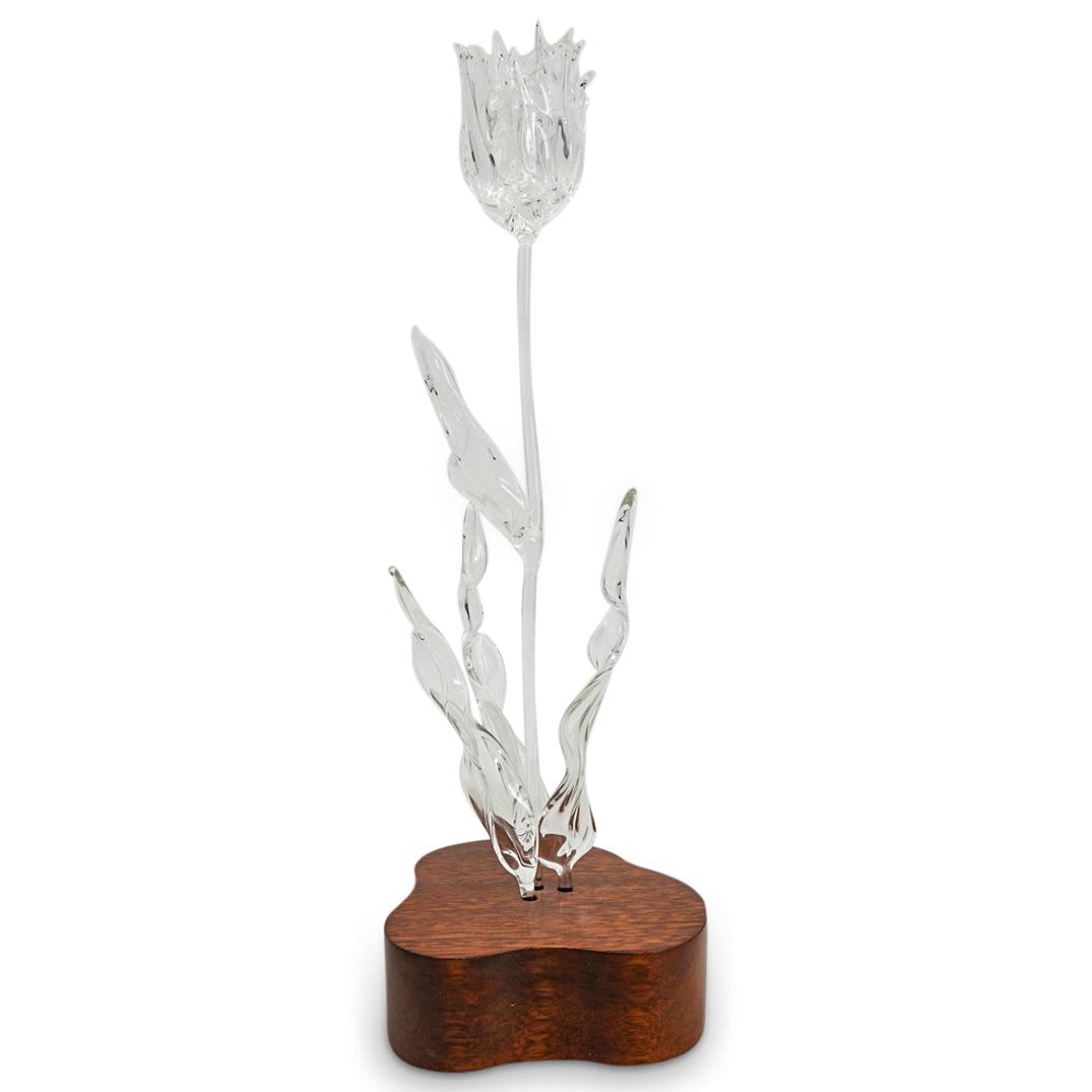 Hans Godo Frabel (German. 1941) Frabel Studios Glass Flower (1 of 11)