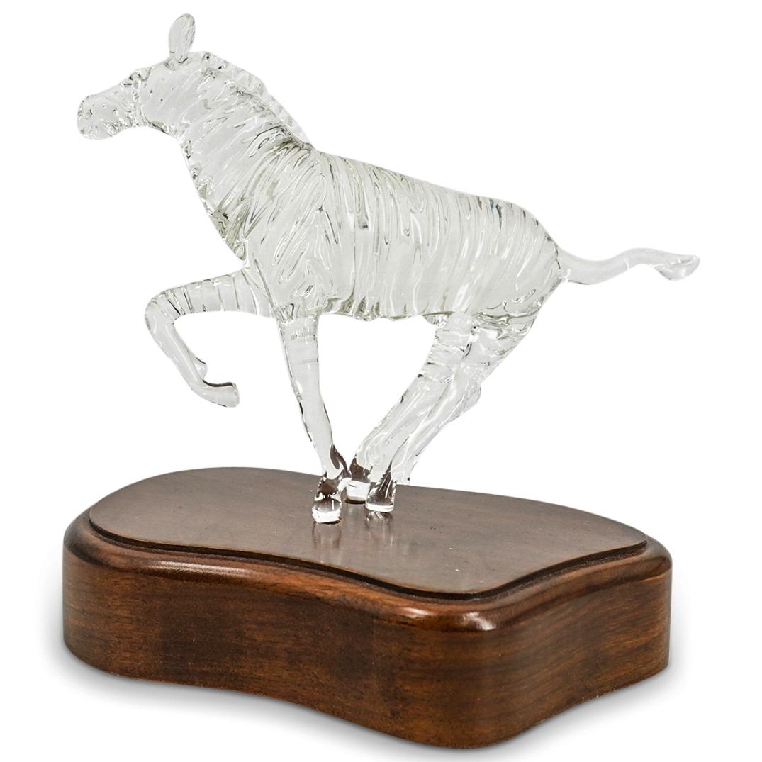 Hans Godo Frabel (German. 1941) Frabel Studios Glass Zebra (1 of 9)