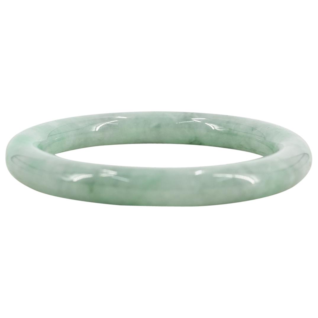 Chinese Carved Jadeite Bangle (1 of 4)