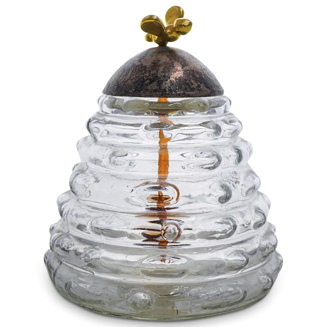 Vintage Glass Honey Jar (1 of 5)