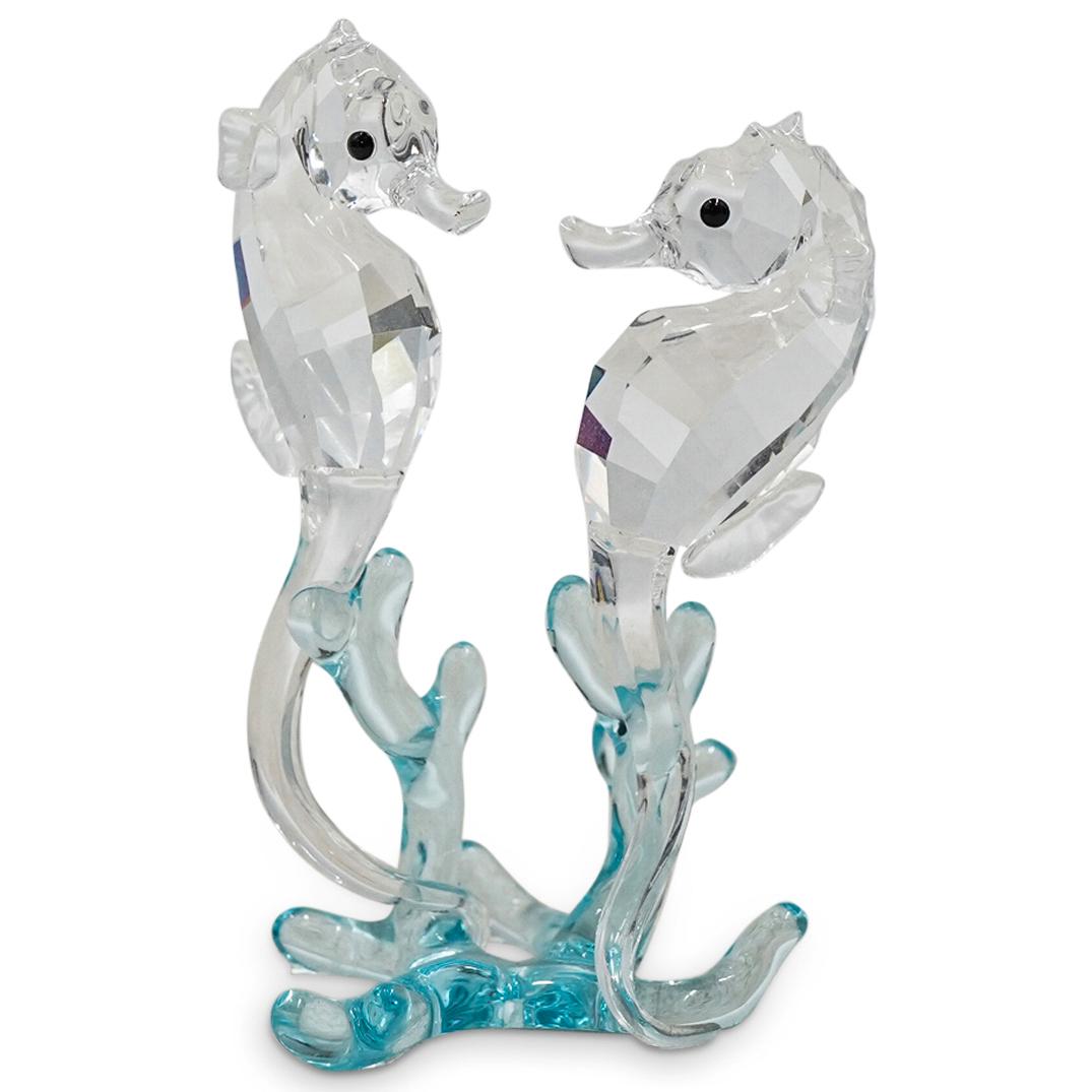 Swarovski Crystal Seahorses Figurine (1 of 2)