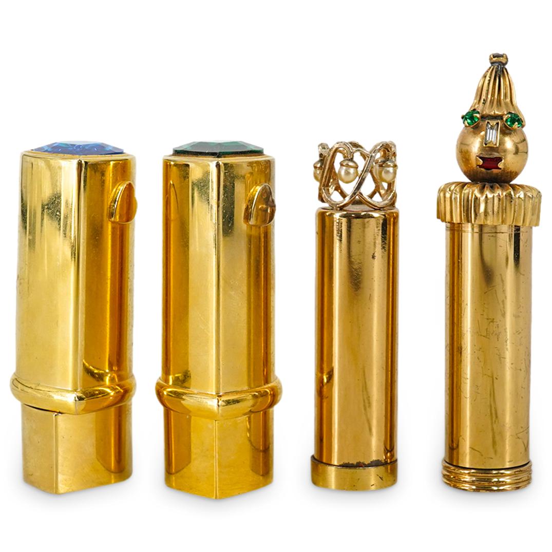 (4 Pc) Assorted YSL & Flato Jewel Lipstick Grouping Set (1 of 7)