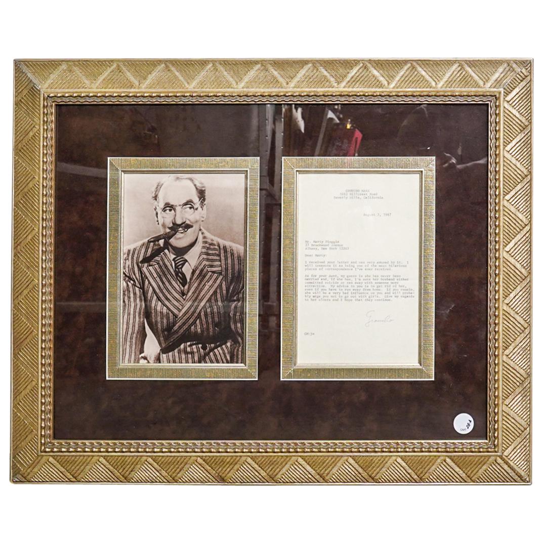 Signed Groucho Marx Letter (1 of 6)