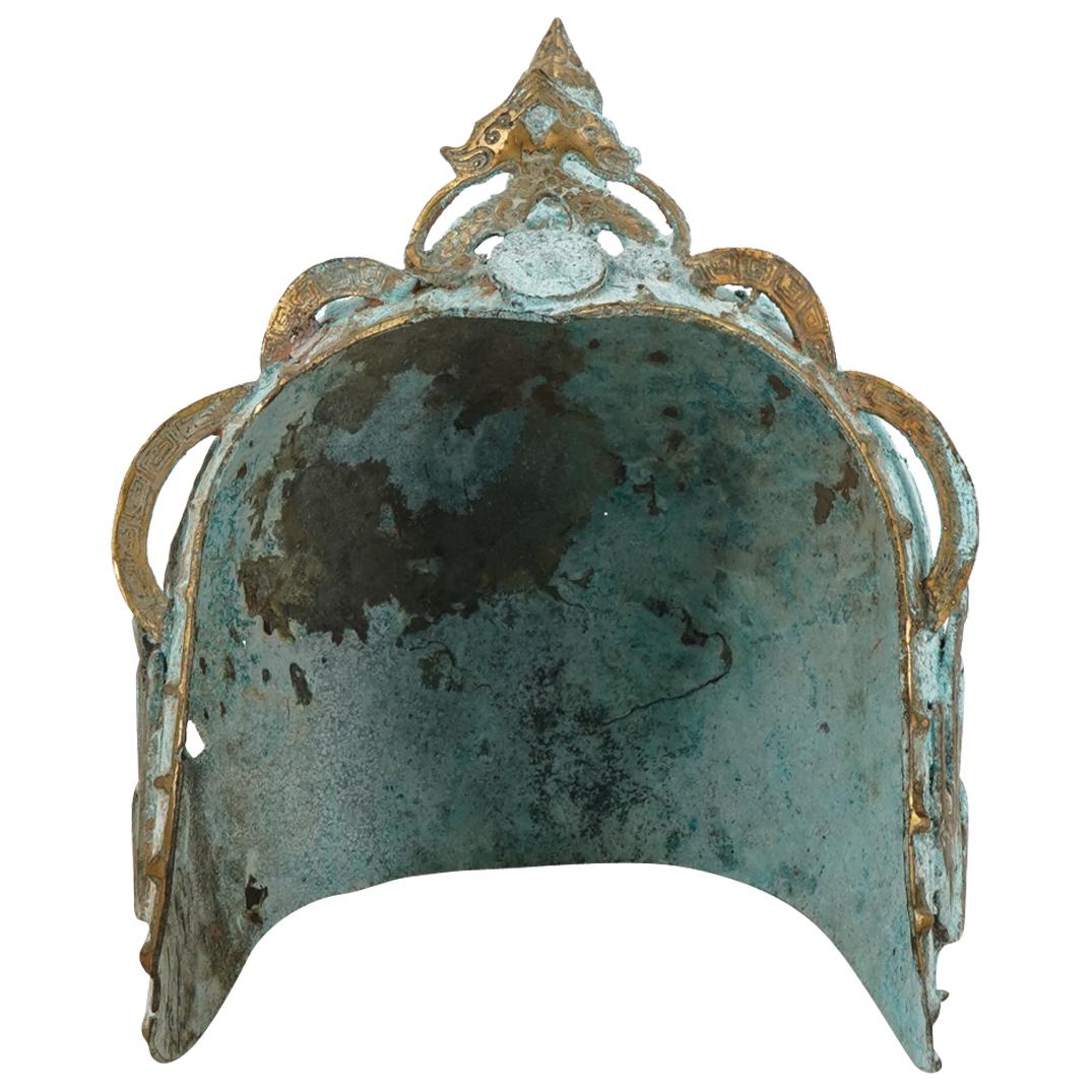 Antique Chinese Bronze Helmet (1 of 7)