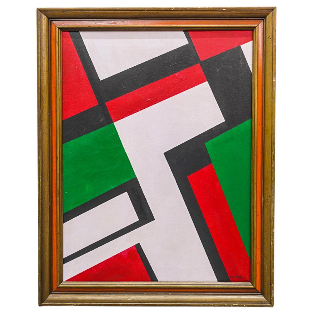 Luis Martinez Pedro (1910-1989) "Untitled" Oil On Canvas (1 of 8)