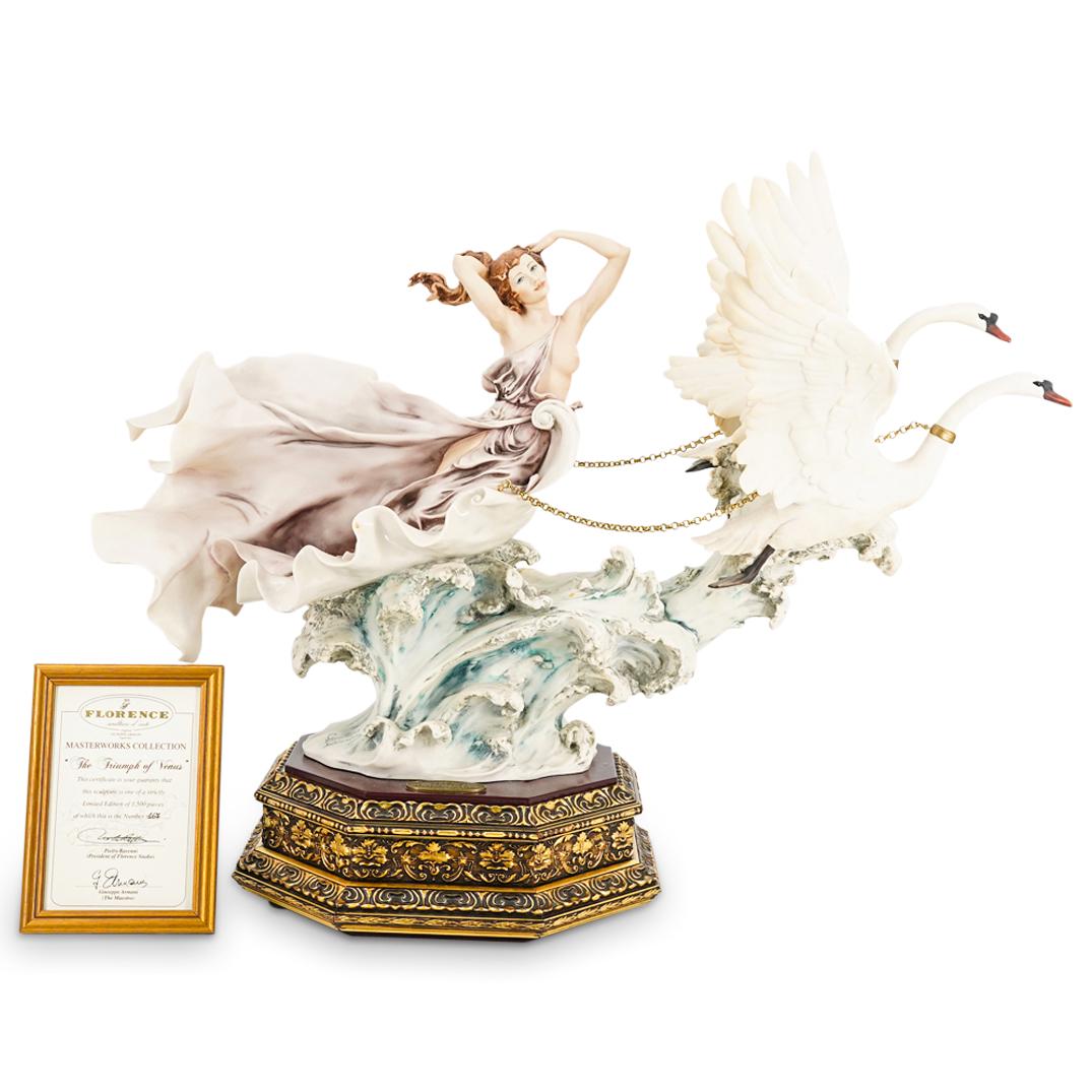 Limited Edition G. Armani "The Triumph of Venus" Porcelain Sculpture (1 of 19)