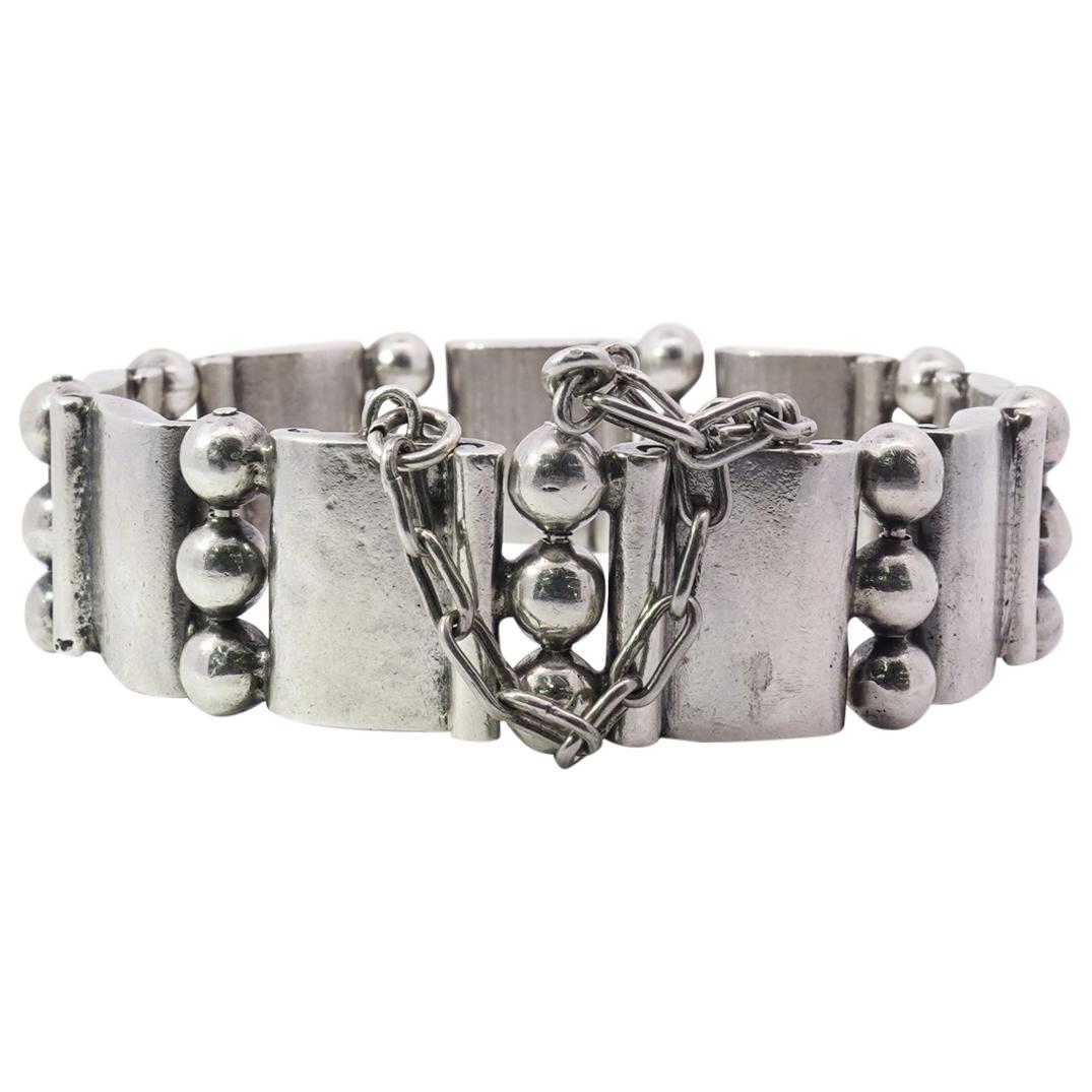 Vintage Hector Aguilar Sterling Silver Bracelet (1 of 3)