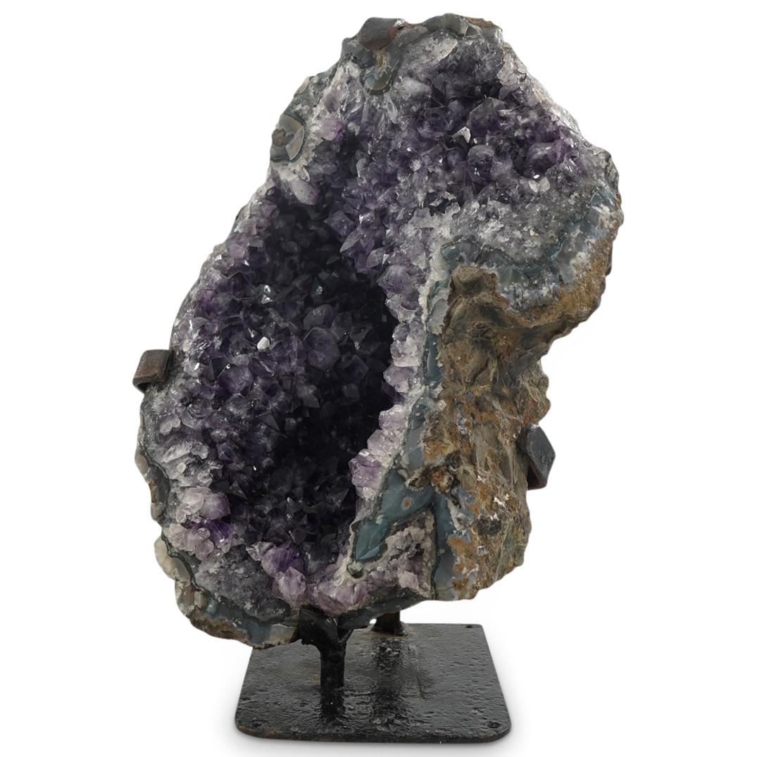 Natural Amethyst Crystal Geo (1 of 5)