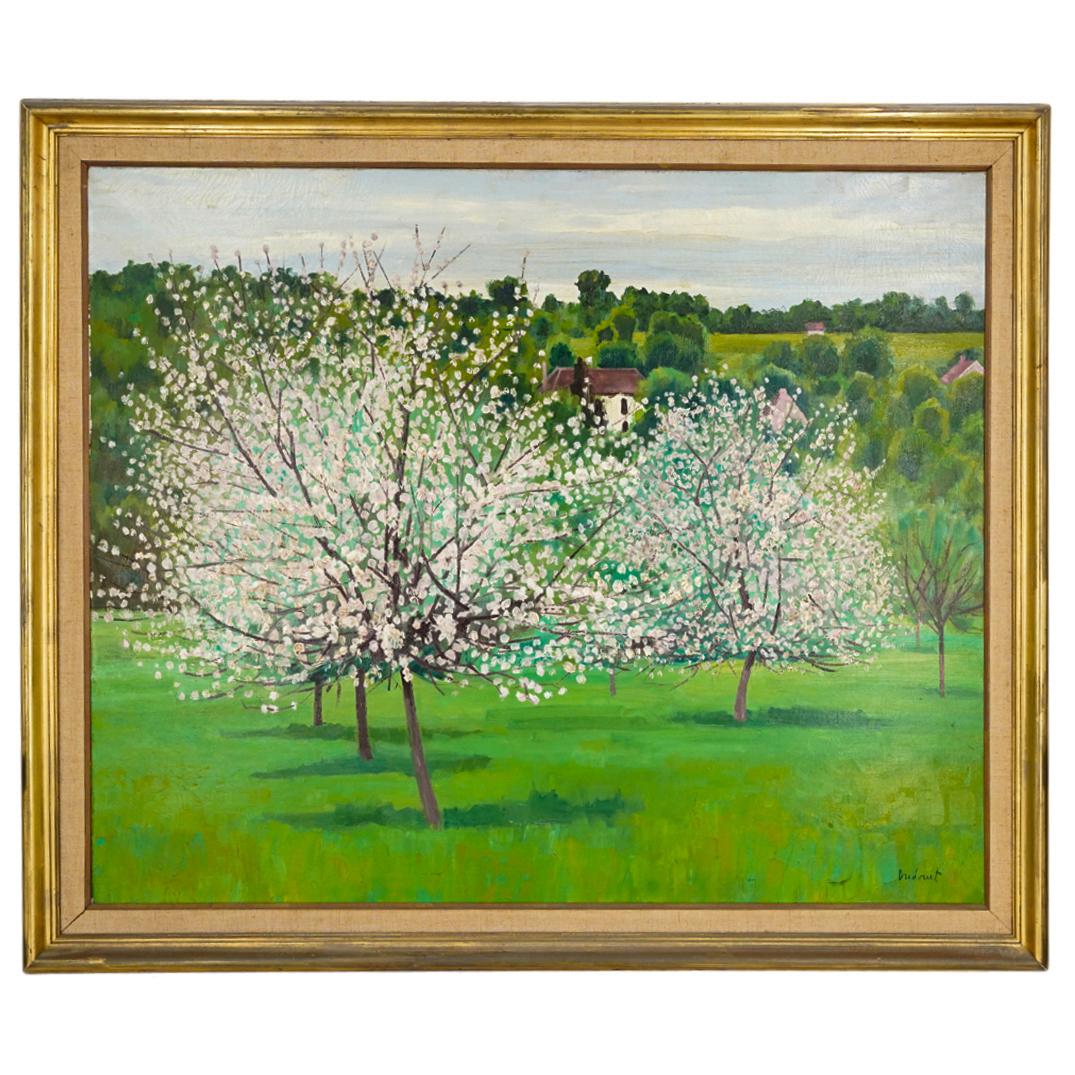 Marcel Georges DuDouet (French, b. 1924) Oil on Canvas Painting (1 of 5)