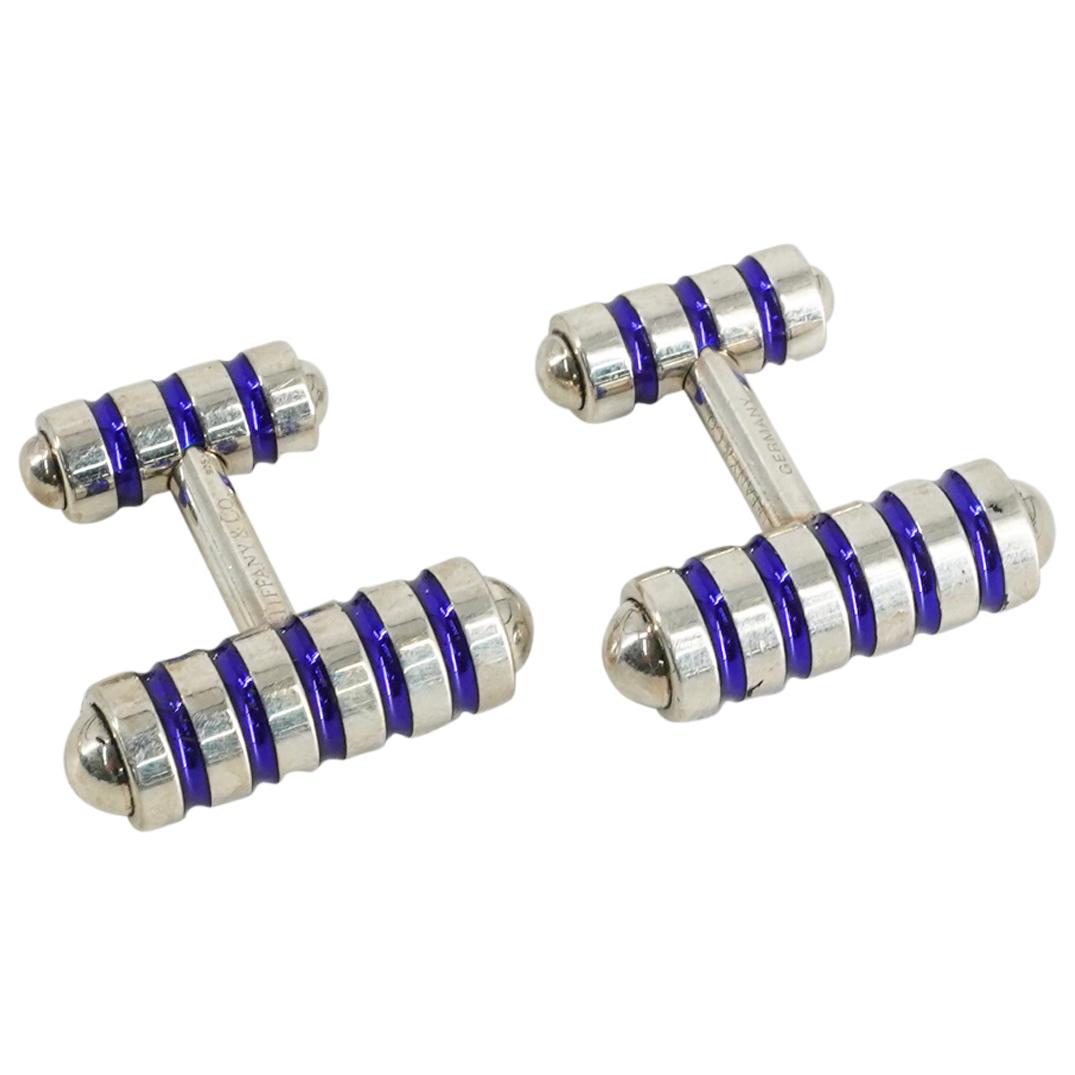 Paloma Picasso for Tiffany & Co Sterling Silver Cufflinks (1 of 1)