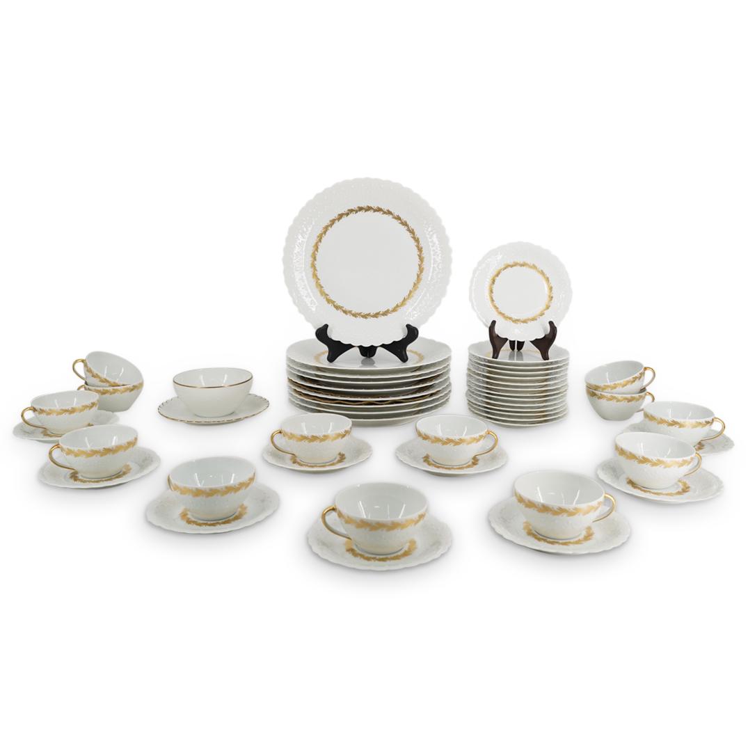 (48 Pc) Georges Boyer Limoges Porcelain Dinnerware Set (1 of 8)