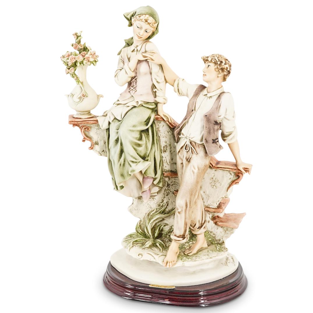 G. Armani "Lovers" Capodimonte Porcelain Figurine (1 of 7)