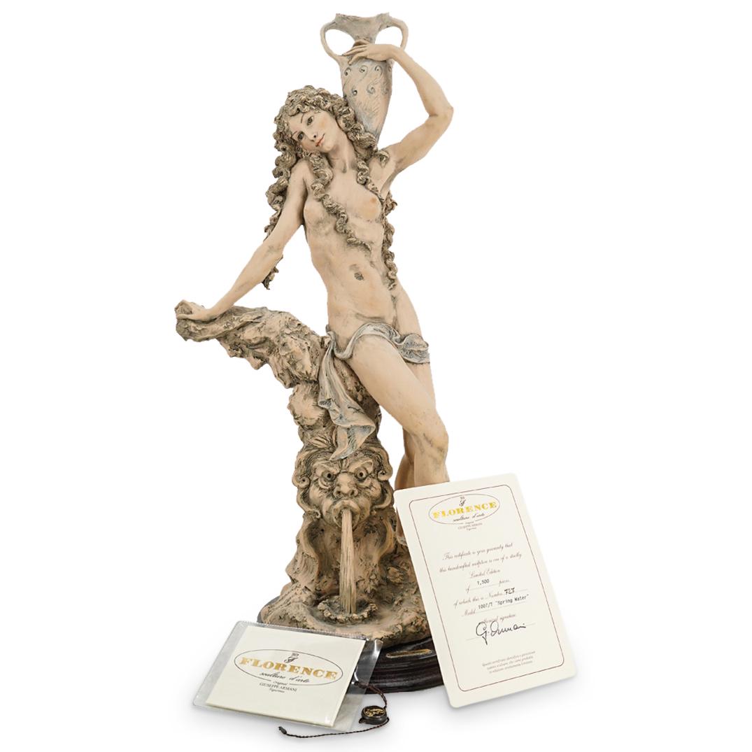 Limited Edition G. Armani "Spring Water" Capodimonte Porcelain Figurine (1 of 15)