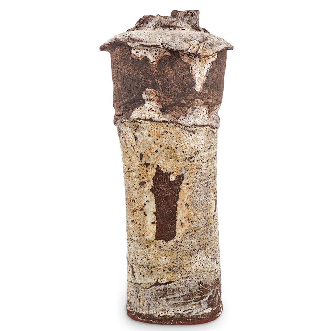 Eleanor Heller (American, 1918-2006) Brutalist Pottery Vase (1 of 8)