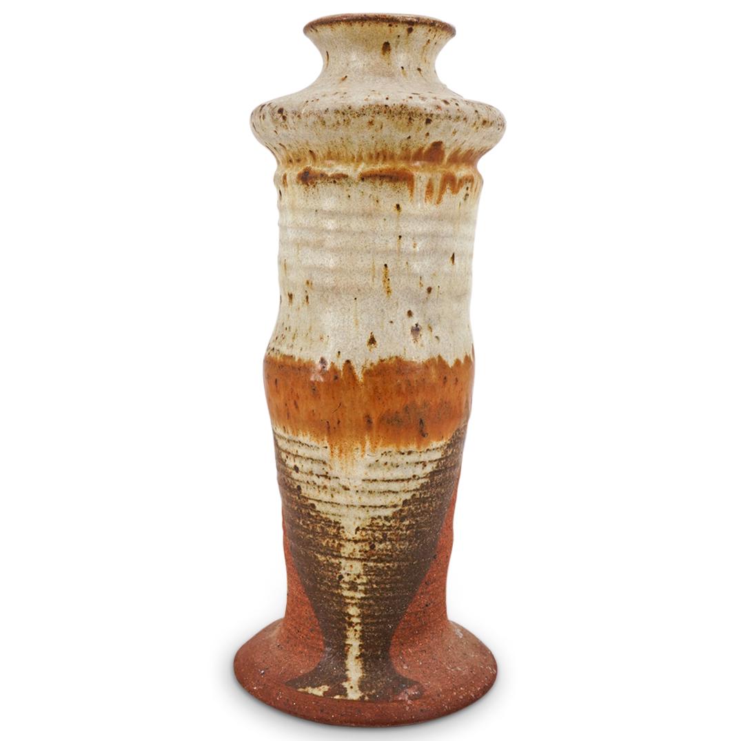 Vintage Signed Studio Pottery Vase (1 of 5)