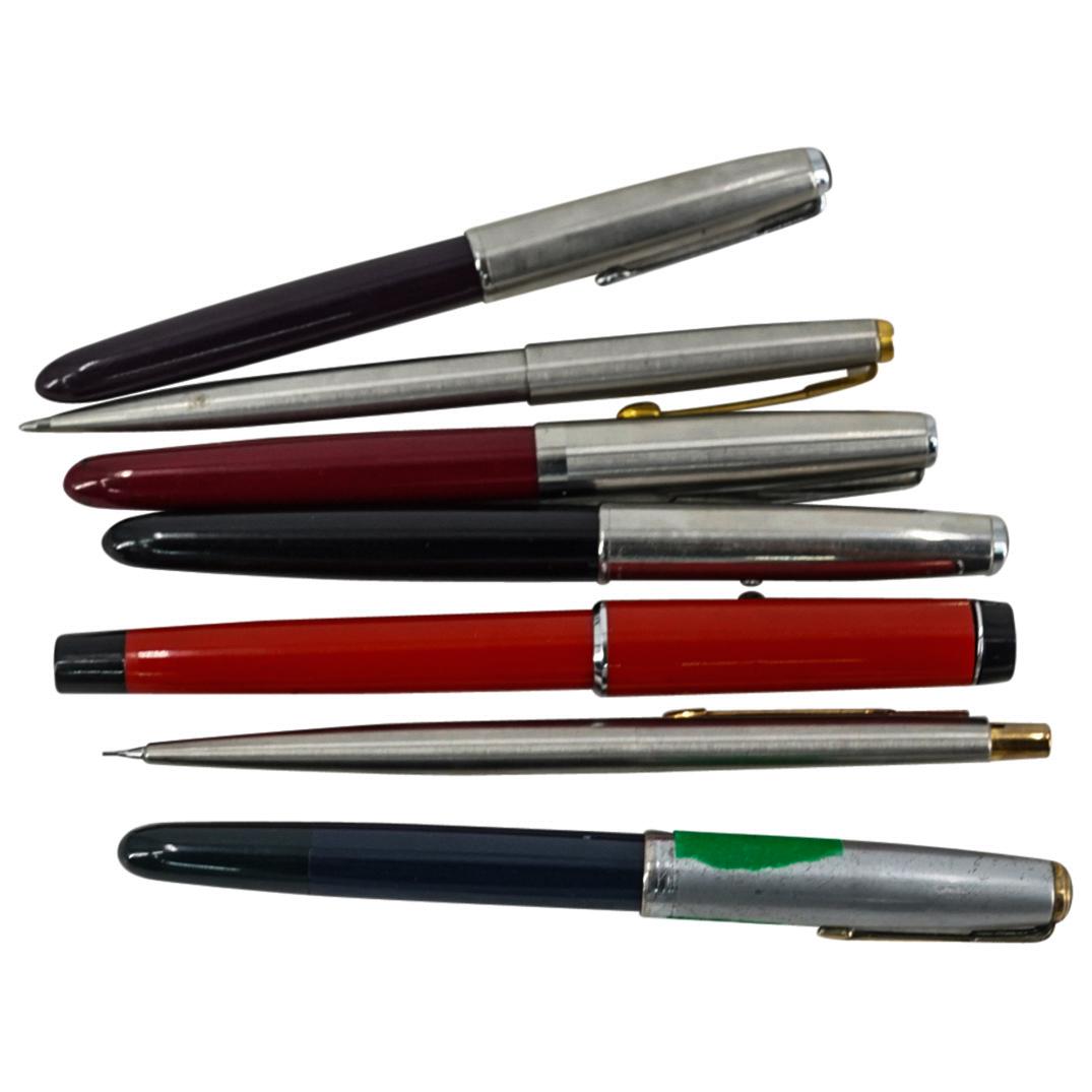 (7 Pc) Parker Writing Pen Grouping Set (1 of 8)