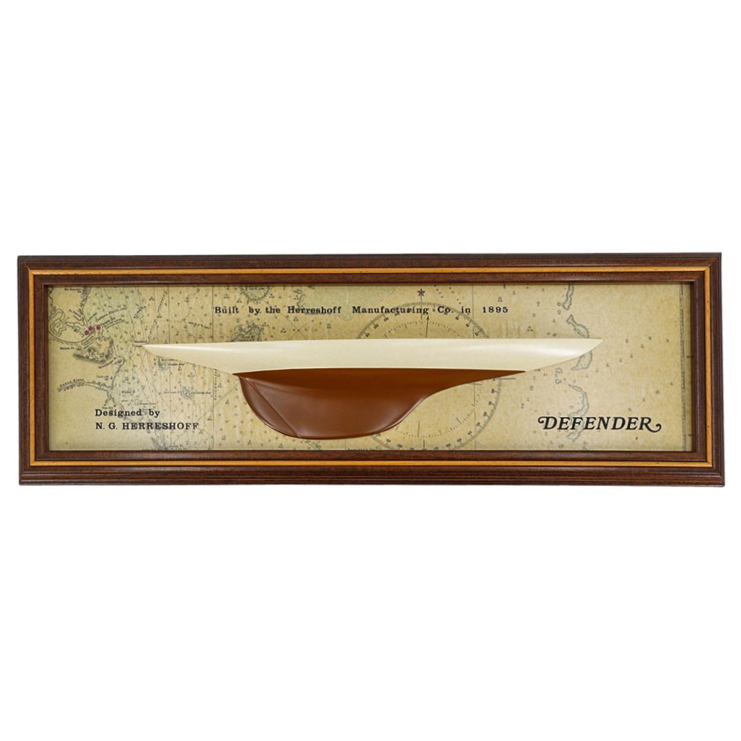 1903 Reliance Mounted Half Hull Model (1 of 6)