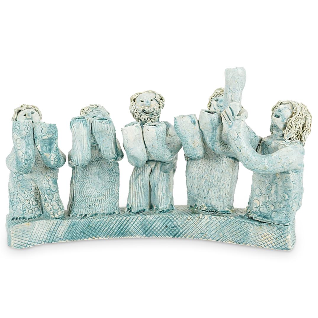 Arkowitz Figural Ceramic Menorah (1 of 9)
