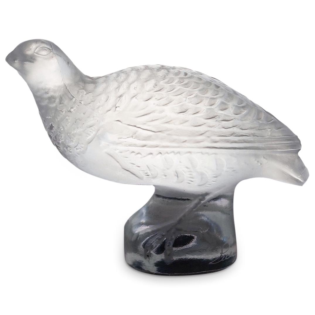 Lalique Crystal "Partridge" Seal Figurine (1 of 5)