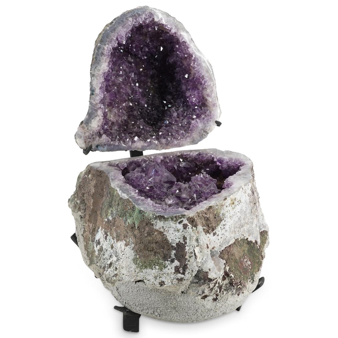 Amethyst Crystal "Jewelry Box" Geode (1 of 8)
