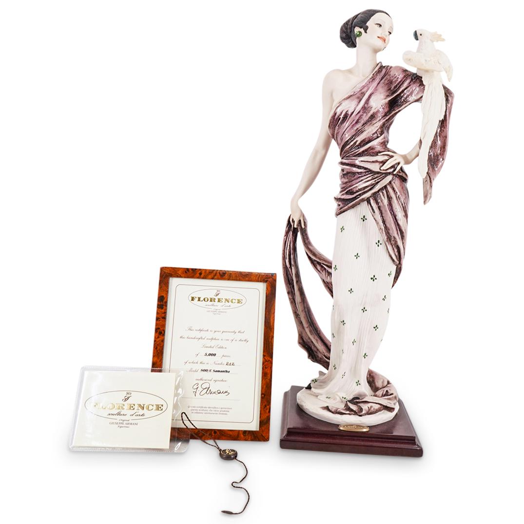 Limited Edition G. Armani "Samantha" Capodimonte Porcelain Figurine (1 of 16)