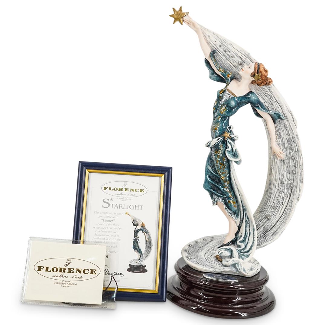 Limited Edition G. Armani "Comet" Capodimonte Porcelain Figurine (1 of 17)