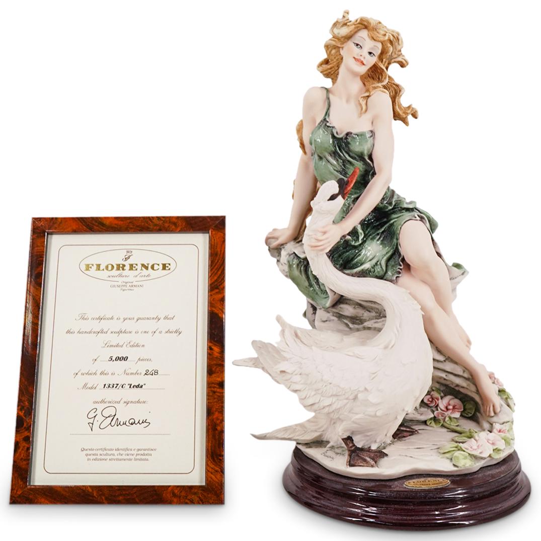 Limited Edition G. Armani "Leda" Capodimonte Porcelain Figurine (1 of 14)