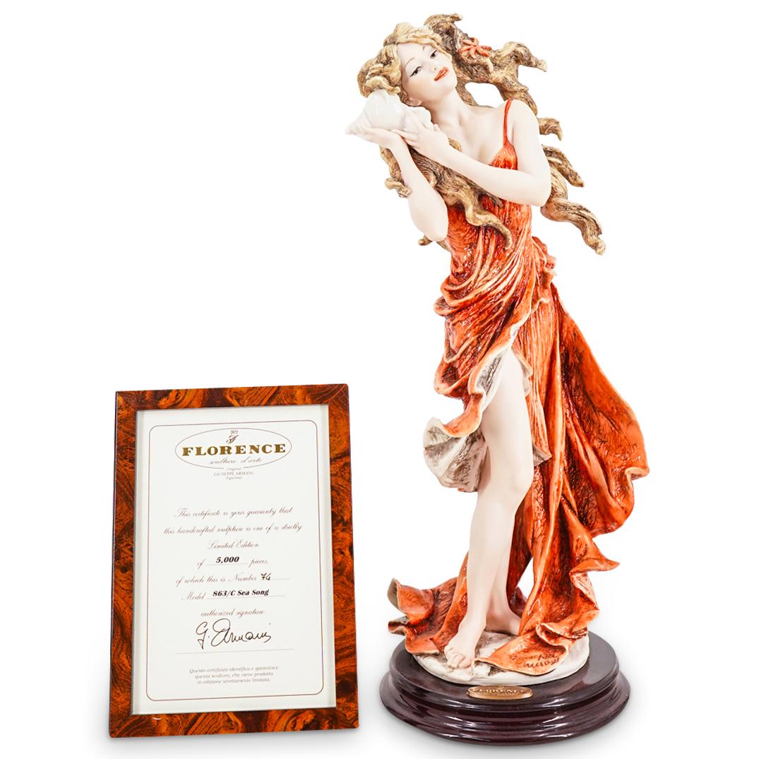 Limited Edition G. Armani "Sea Song" Capodimonte Porcelain Figurine (1 of 13)