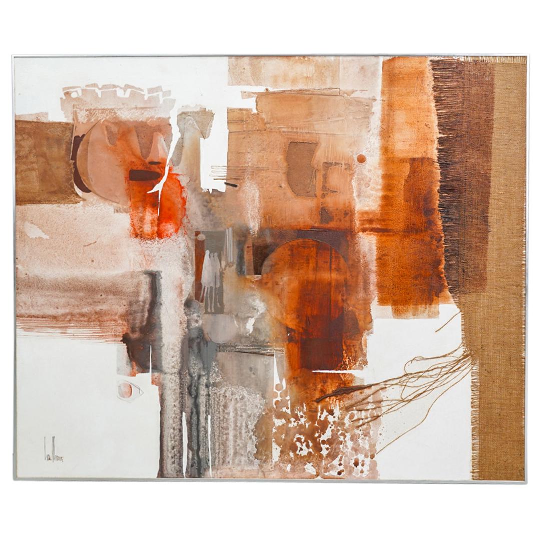 Gregory Hawthorne (American, b. 1951) Mixed Media Painting on Board (1 of 9)