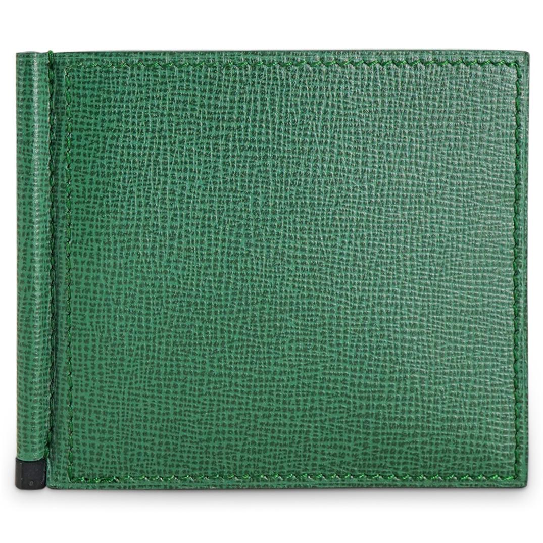Rolex Green Leather Bifold Compact Wallet (1 of 4)