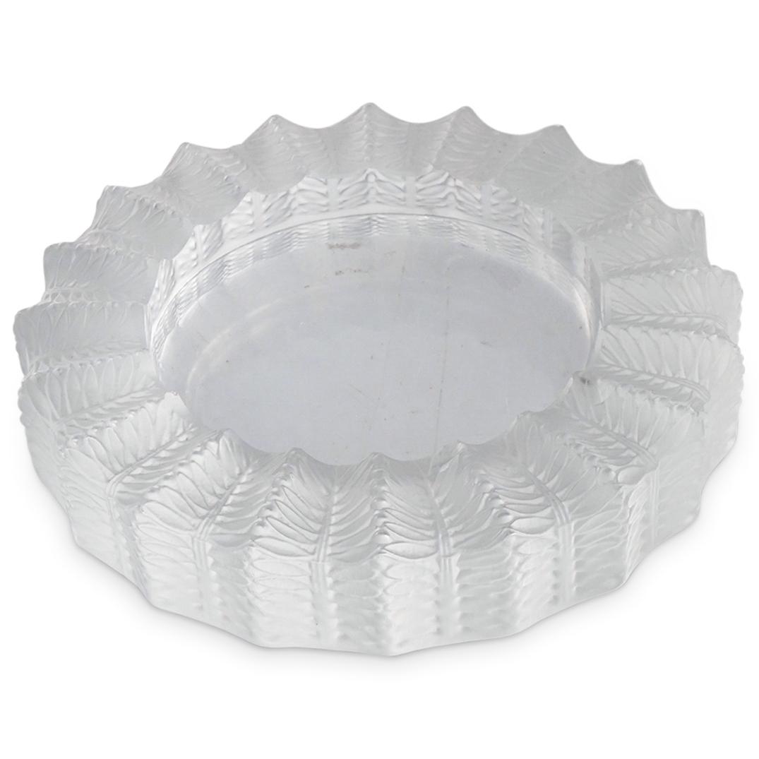 Lalique Crystal "Jamaique" Ashtray (1 of 4)