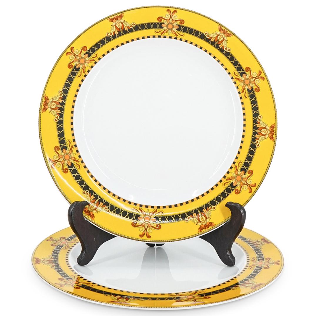 Pair Of Versace Rosenthal "Barocco" Porcelain Plates (1 of 4)