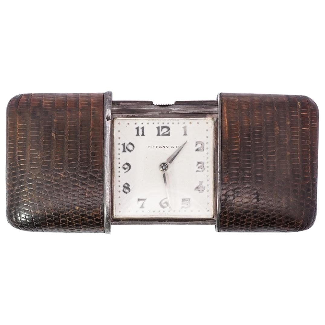 Tiffany and Co. Movado Ermeto Travel Clock (1 of 4)
