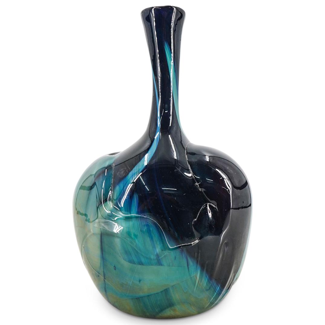 Signed Murano Art Glass Bud Vase (1 of 7)