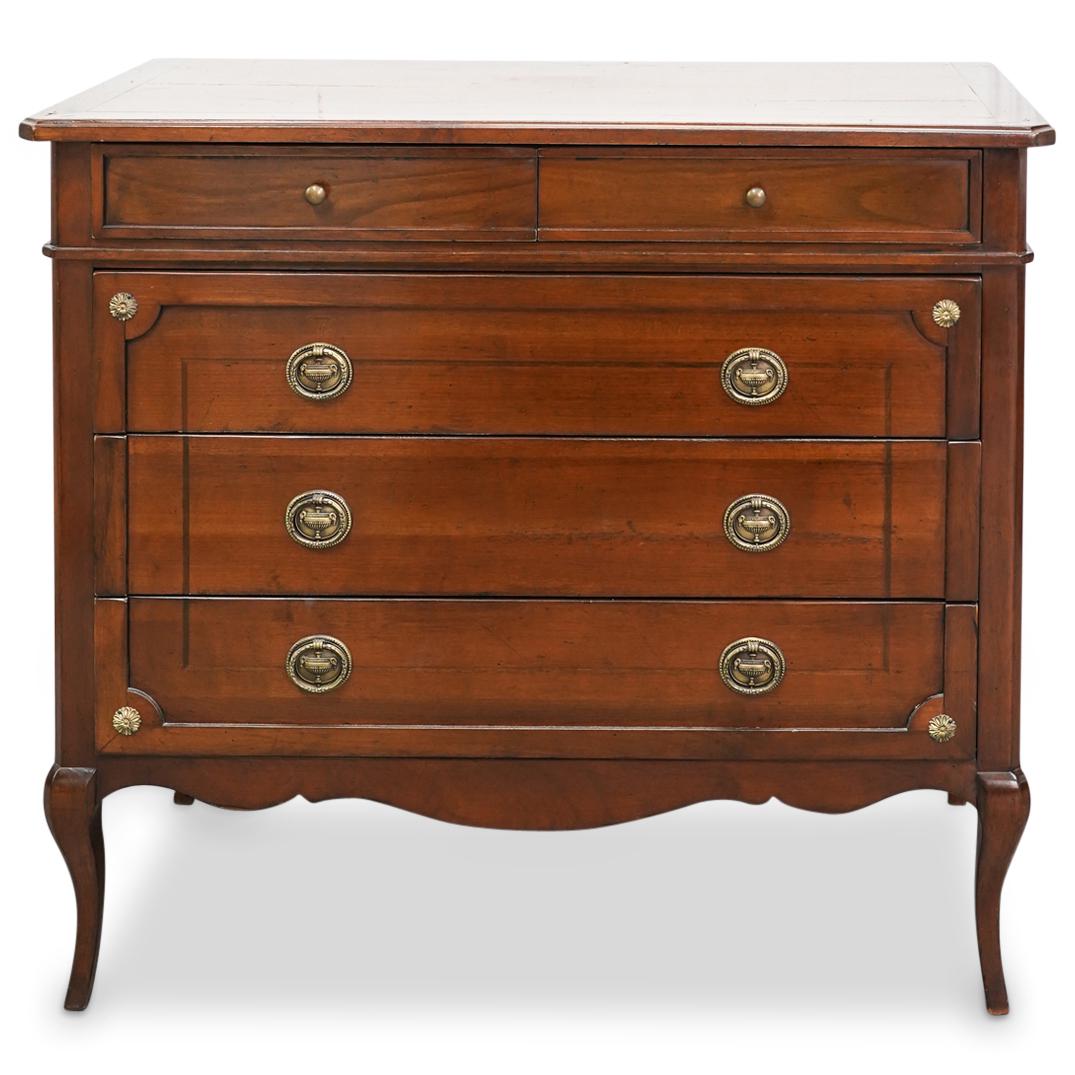 Antique French De Bournay Five Drawer Dresser (1 of 9)